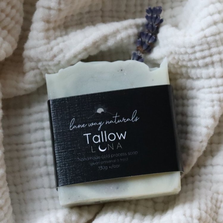 Tallow Luna - Cold Process Soap Bar | Lane Way Naturals