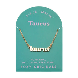 Taurus | Horoscope Necklace