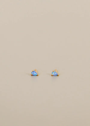 Fire Opal | Teardrop Earrings