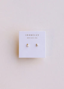 White CZ | Teardrop Earrings