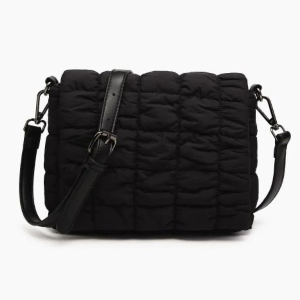 Tegan - Quilted Crossbody Bag | Jen & Co