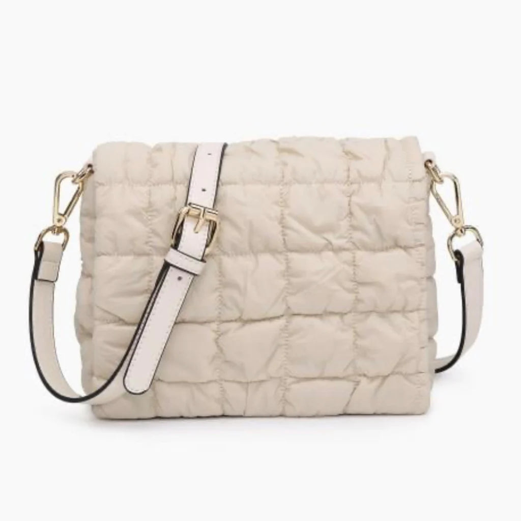 Tegan - Quilted Crossbody Bag | Jen & Co