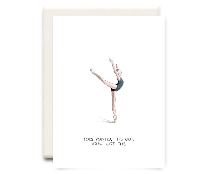 Tits Out - Greeting Card | Inkwell Cards
