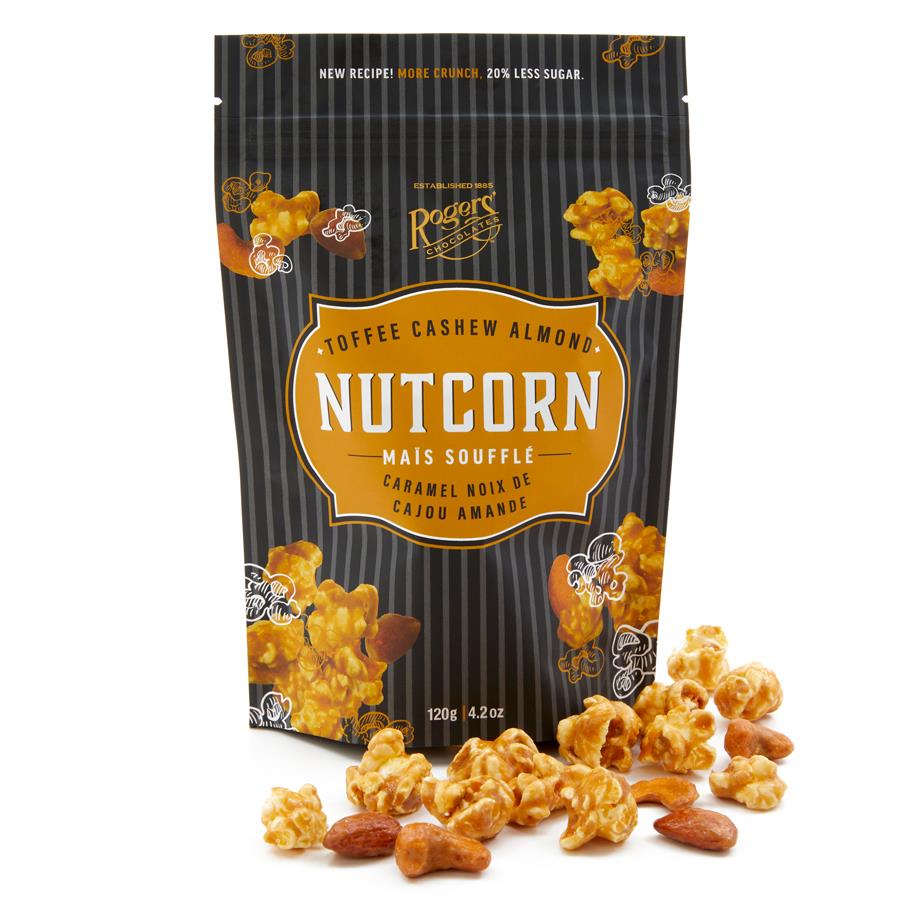 Toffee Cashew Almond Nutcorn