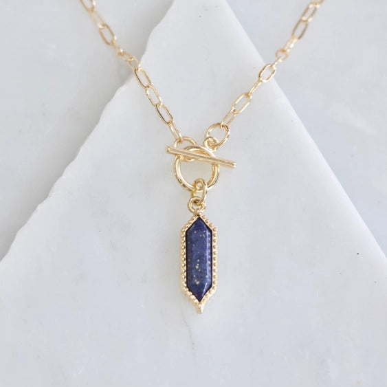 Lapis Lazuli - Toggle Necklace | Mesa Blue