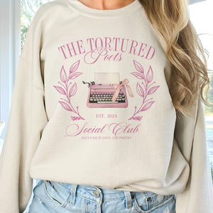 Taylor Swift Tortured Poets Sweatshirt | Par.tees by Party On!