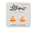 Traffic Cone | Earrings