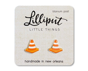 Traffic Cone | Earrings