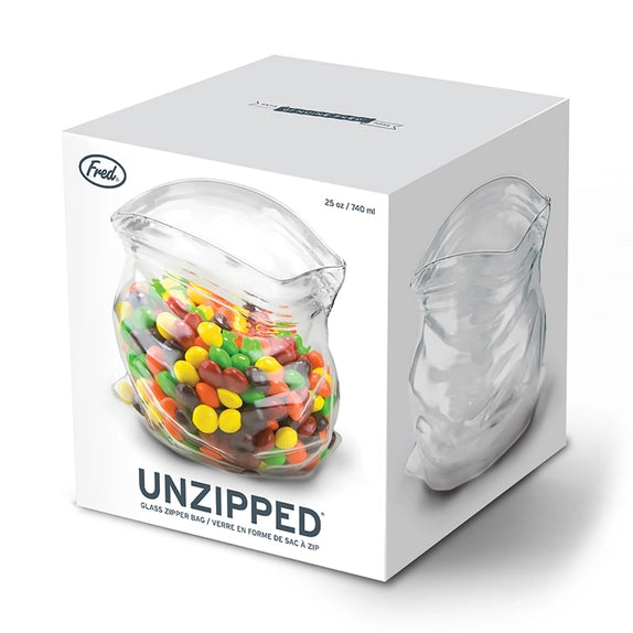 Unzipped - Glass Bag | Fred