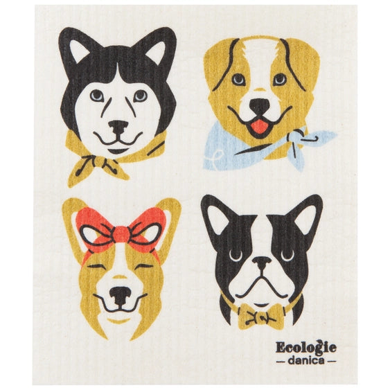 Uptown Dogs - Swedish Sponge Cloth | Danica Studios