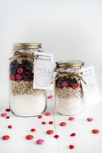 Valentine's Smarties Cookie Mix - Mini | Jars by Jodi
