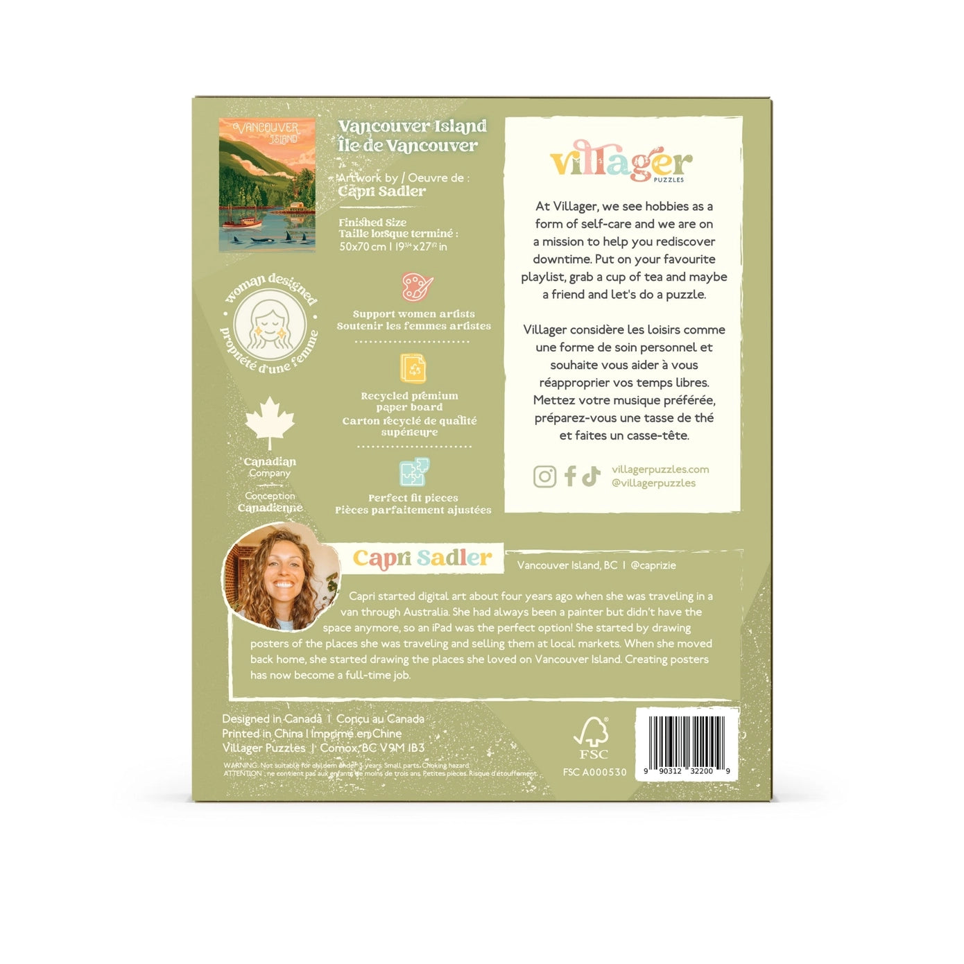 Vancouver Island | 1000-Piece Puzzle