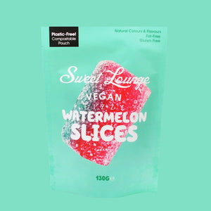 Vegan Fizzy Watermelon Slices | Sweet Lounge