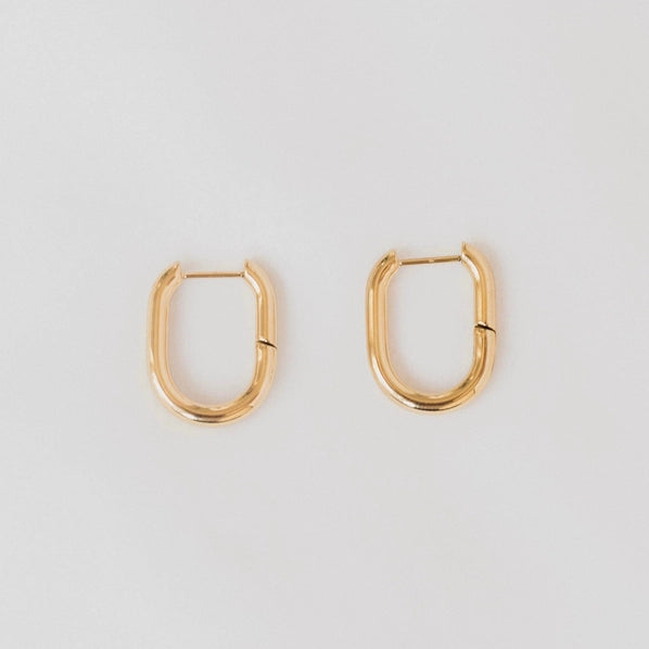 Verona Hoops Earrings | Petite Gold
