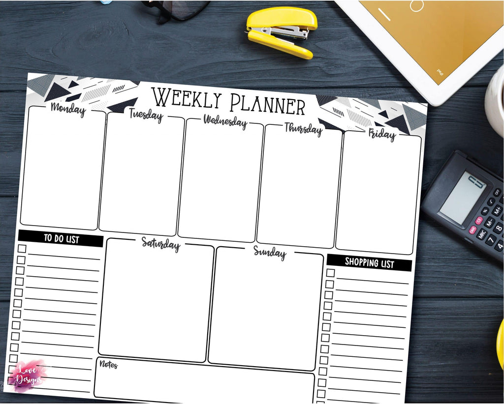 Weekly Planner | Love Designs