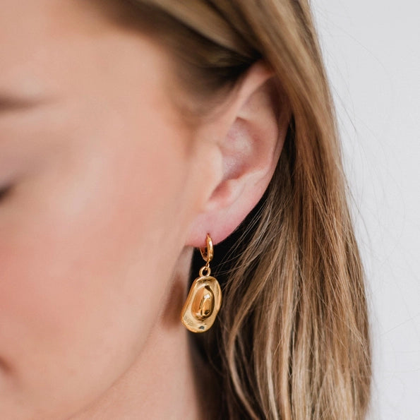Western Whimsy Earrings | Petite Gold