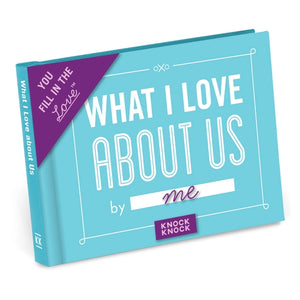 What I Love About Us - Fill In The Love Book | Knock Knock