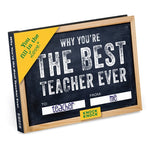 Why You're The Best Teacher Ever - Fill In The Love Book | Knock Knock