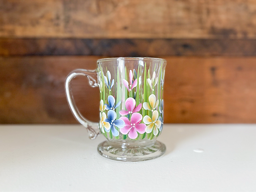 Wildflower | Hand Painted Mug