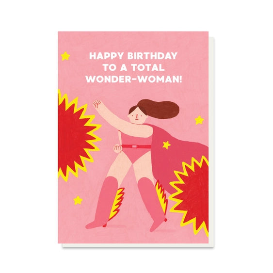 Wonder-Woman - Birthday Card |  Stormy Knight