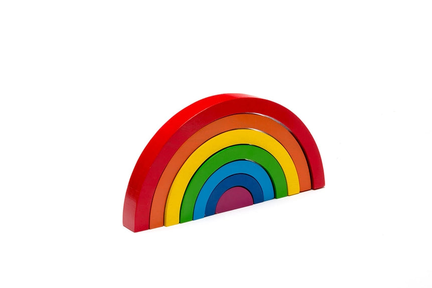 Wooden Rainbow - Traditional Colours | Best Years Ltd