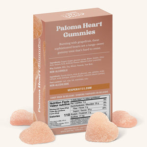 Paloma Heart Gummies - Chewy Candies | Vesper Bites
