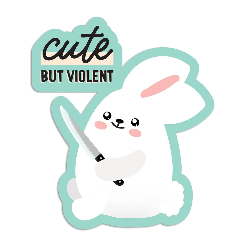 Cute But Violent | Vinyl Sticker
