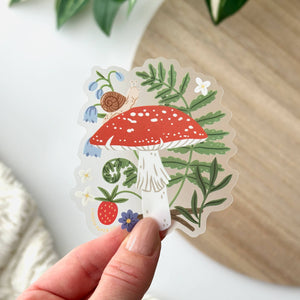 Mushroom Woods | Vinyl Sticker