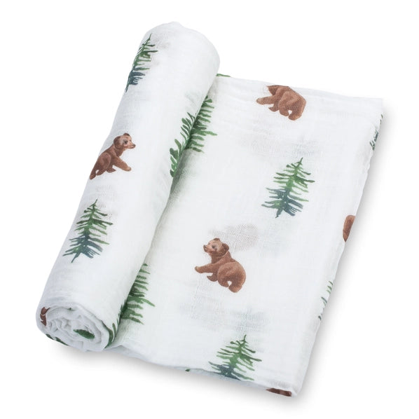 Bear Cub - Swaddle Blanket | LollyBanks