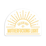 Golden Ray of MF Light | Vinyl Sticker