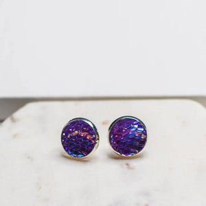 Mermaid Scales | Stud Earrings