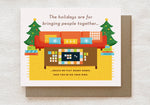 Holiday Board Games - Christmas Greeting Card | Quirky Paper Co.