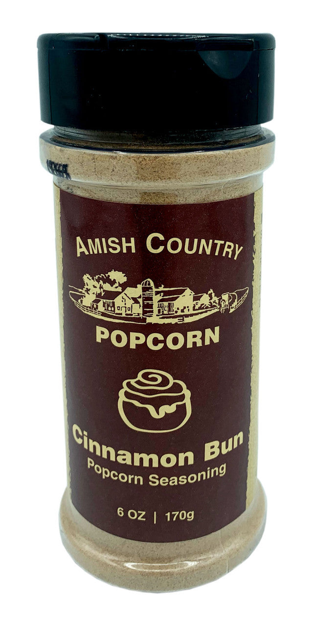 Cinnamon Bun Popcorn Seasoning | Amish Country Popcorn