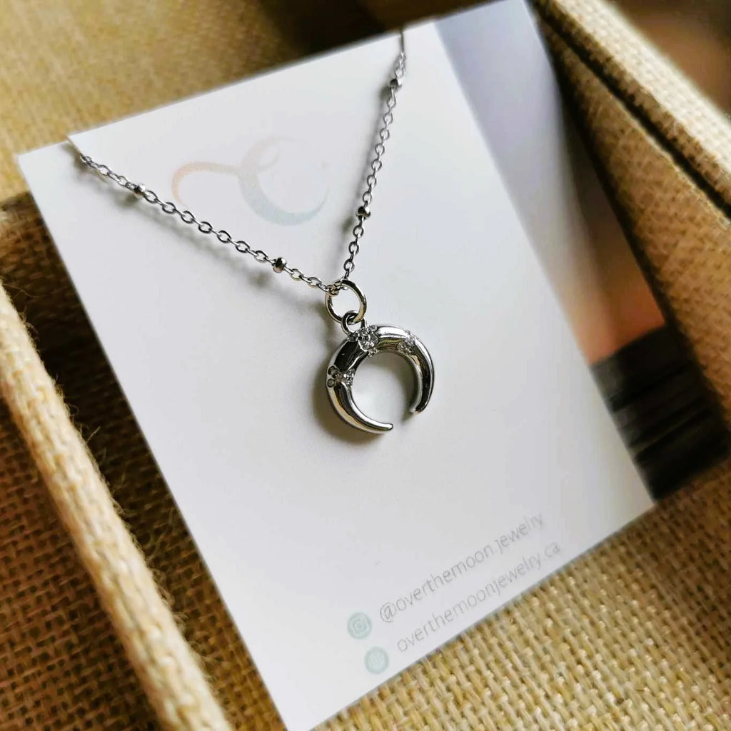 Crescent - Gold | Necklace