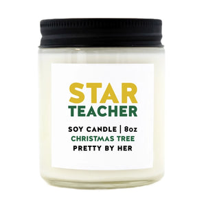 Star Teacher - Candle | Pretty By Her
