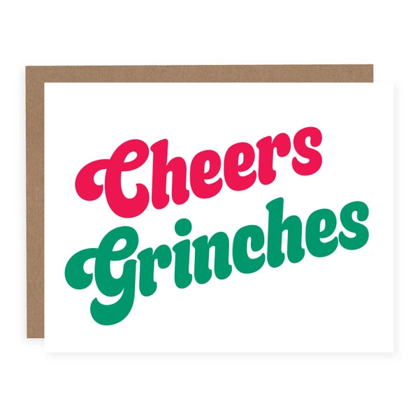 Cheers Grinches - Christmas Card | Pretty By Her