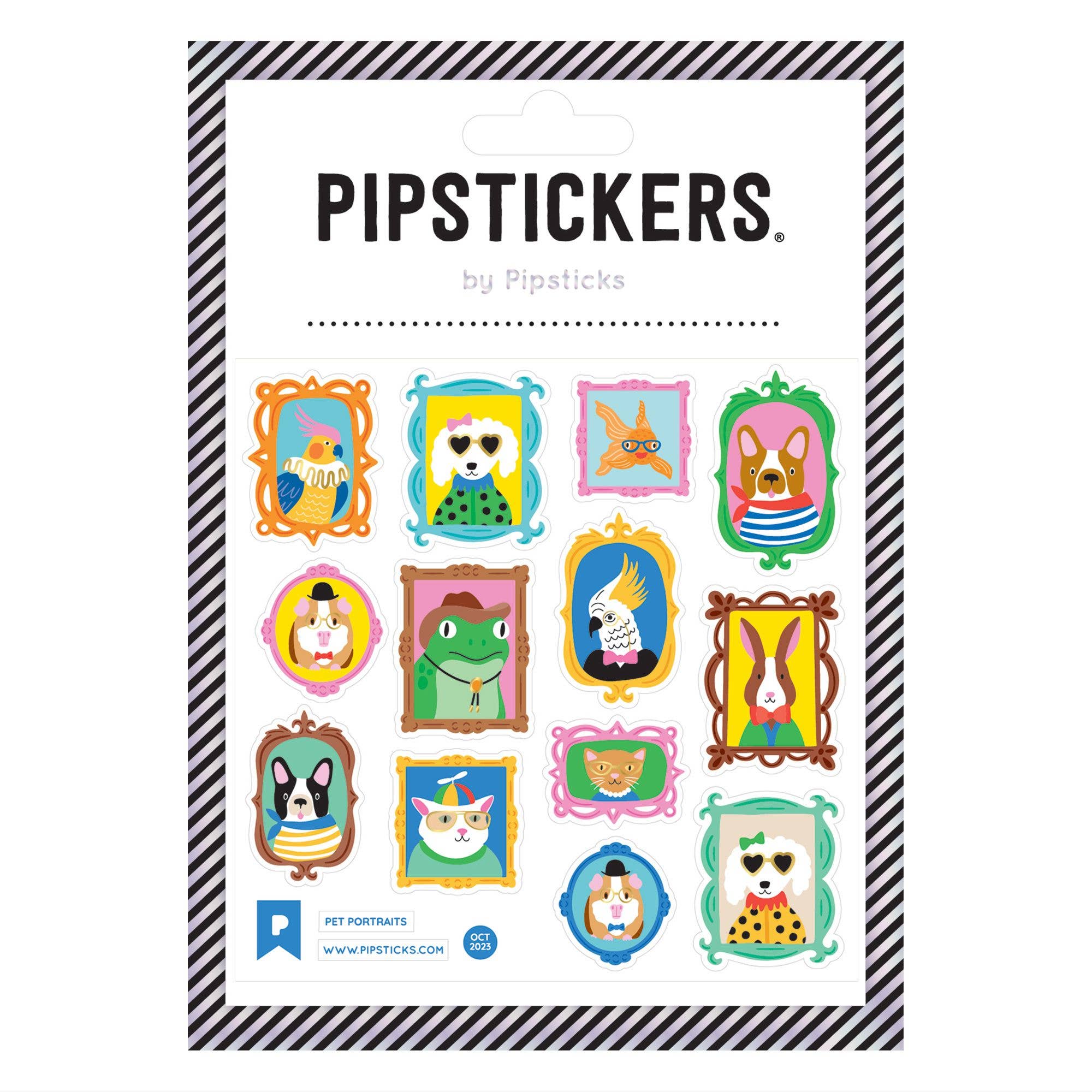 Pet Portraits Sticker | Pipsticks