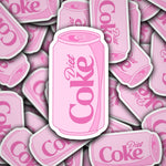 Pink Diet Coke | Vinyl Sticker