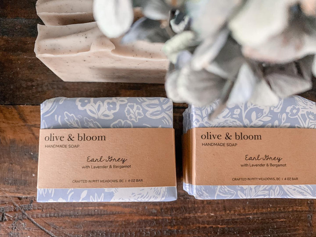 Earl Grey - Hand Crafted Bar Soap | Olive & Bloom
