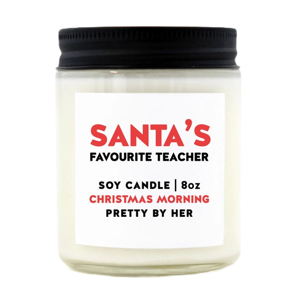 Santa's Favourite Teacher | Soy Wax Candle