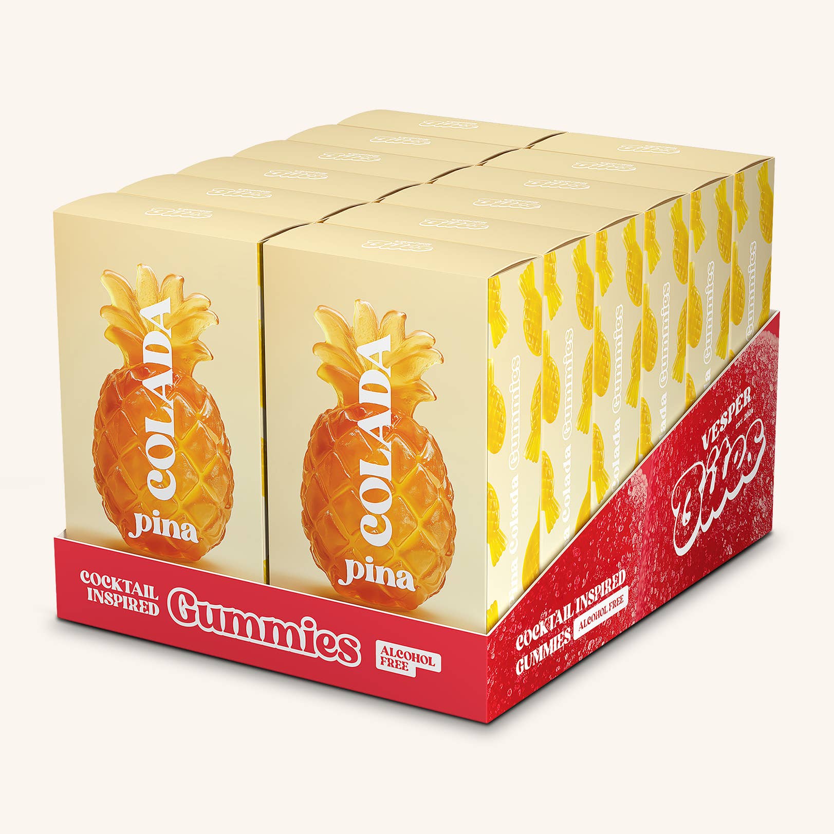 Pina Colada Gummies - Chewy Candies | Vesper Bites