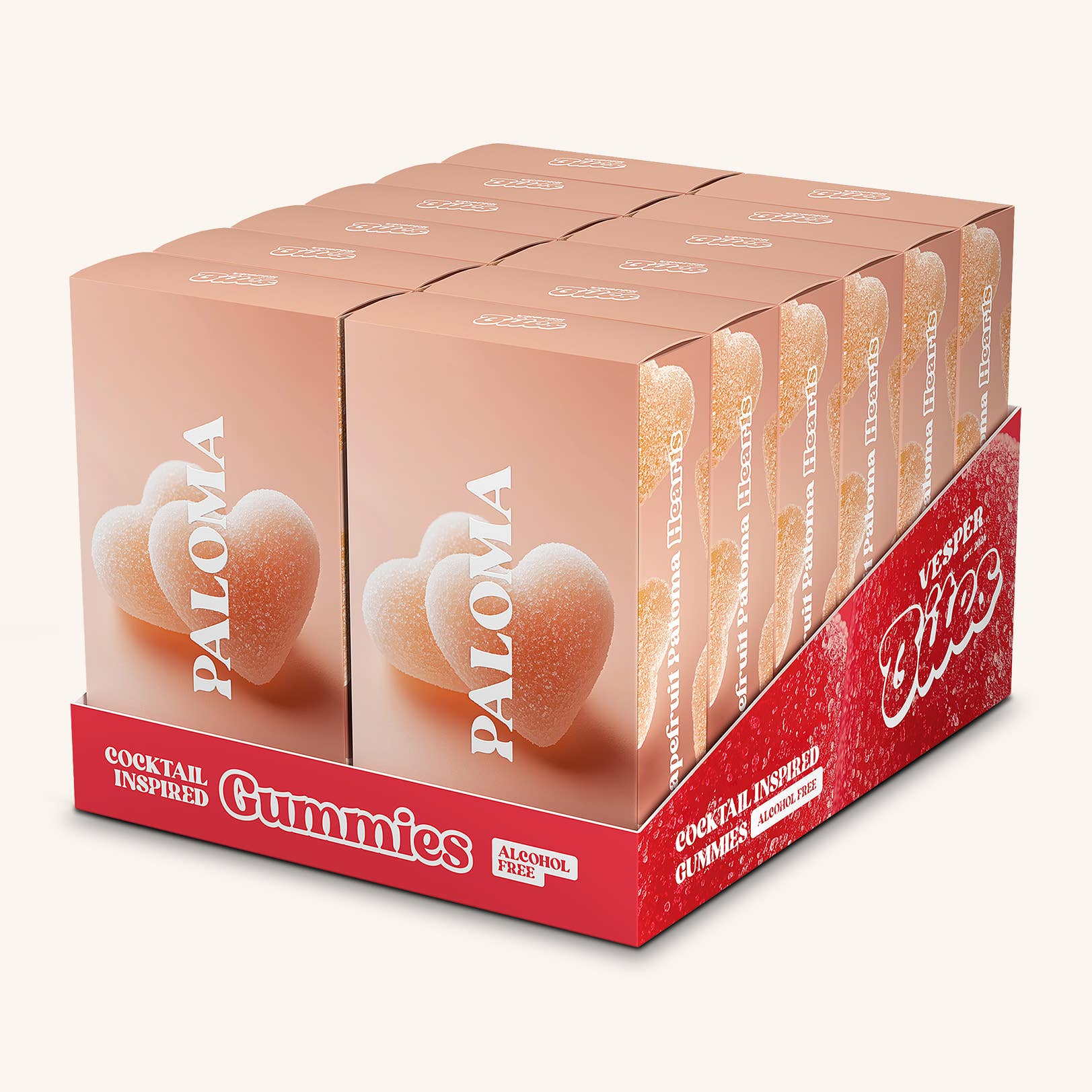Paloma Heart Gummies - Chewy Candies | Vesper Bites