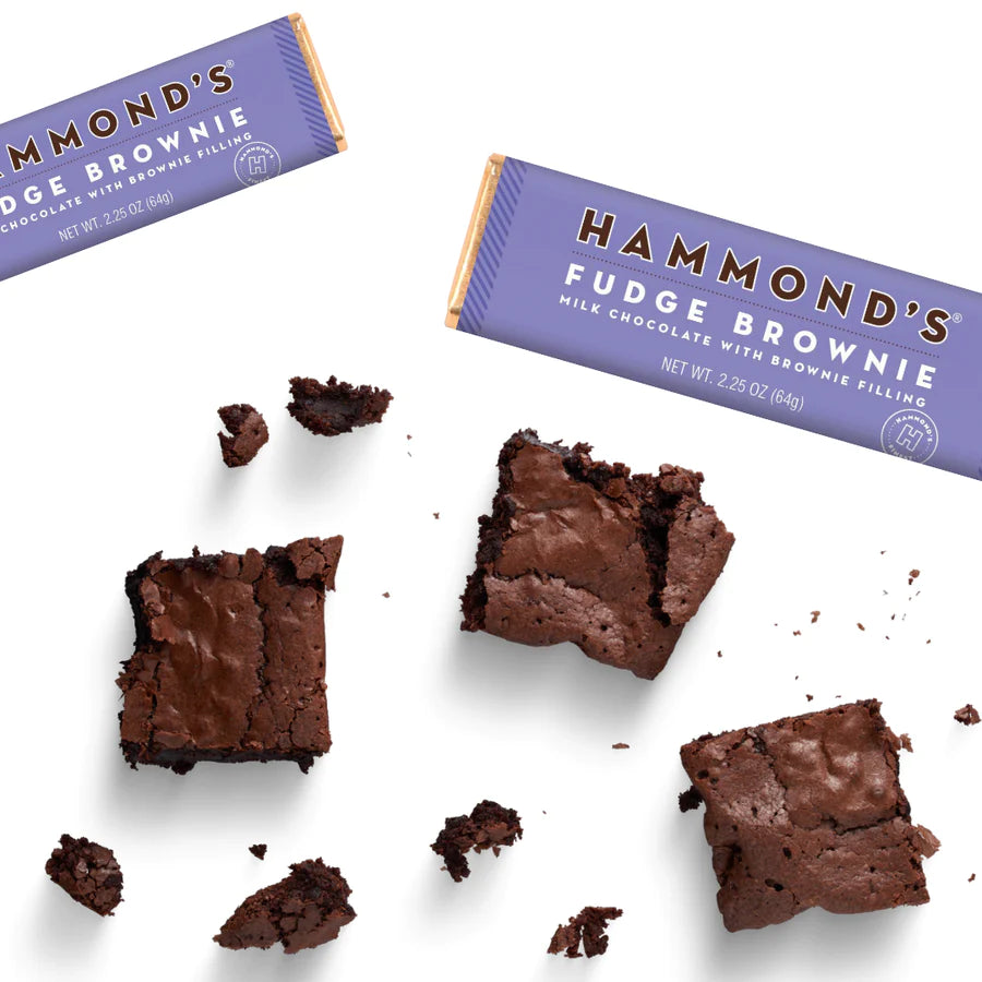 Fudge Brownie Chocolate Bar | Hammond's Candies