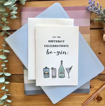 Gin Birthday - Greeting Card | Kenzie Cards