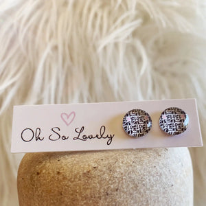 Glass Photo Earrings - Various Styles | Oh So Lovely