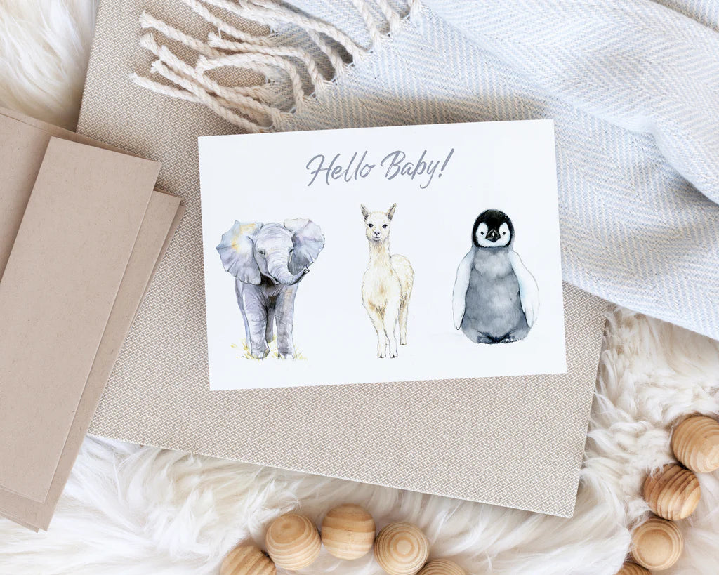 Hello Baby - Greeting Card | Elena Markelova