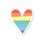 Rainbow Heart Sticker | Apartment 2