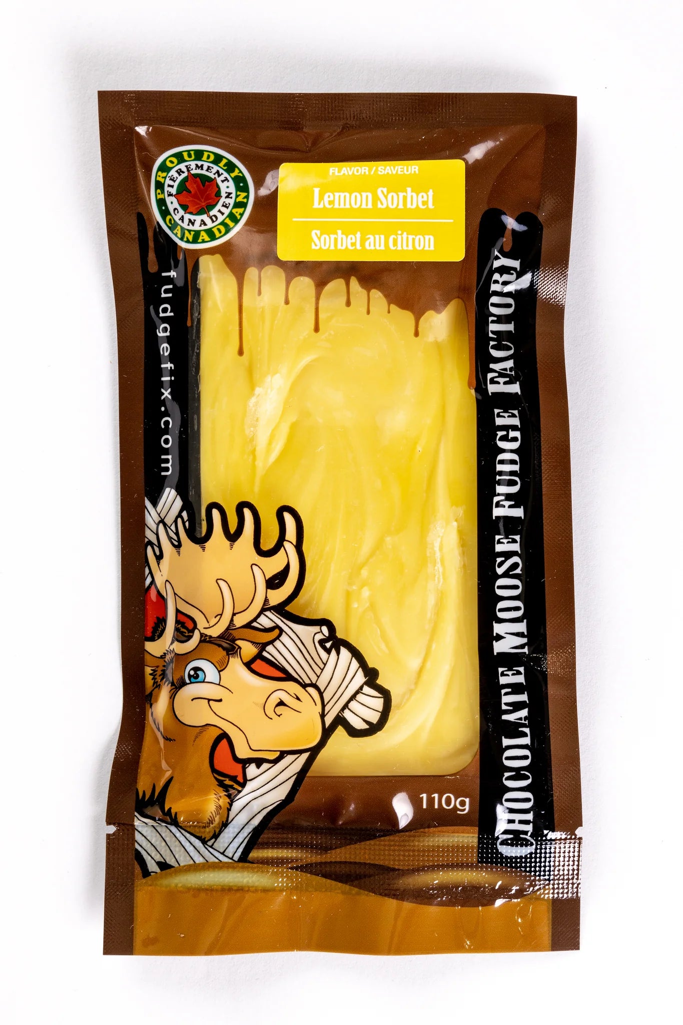 Lemon Sorbet - Fudge | Chocolate Moose Fudge Factory