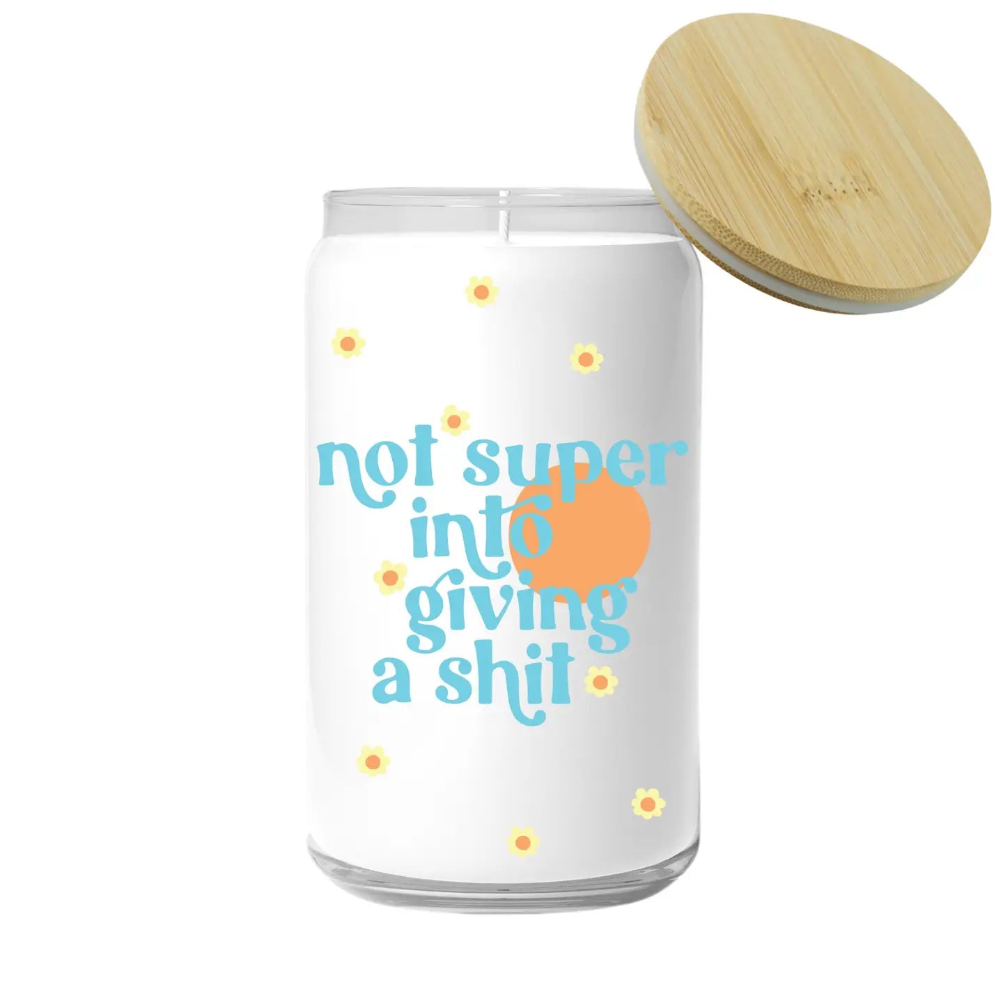 Not Super Into Giving A Shit | Candle
