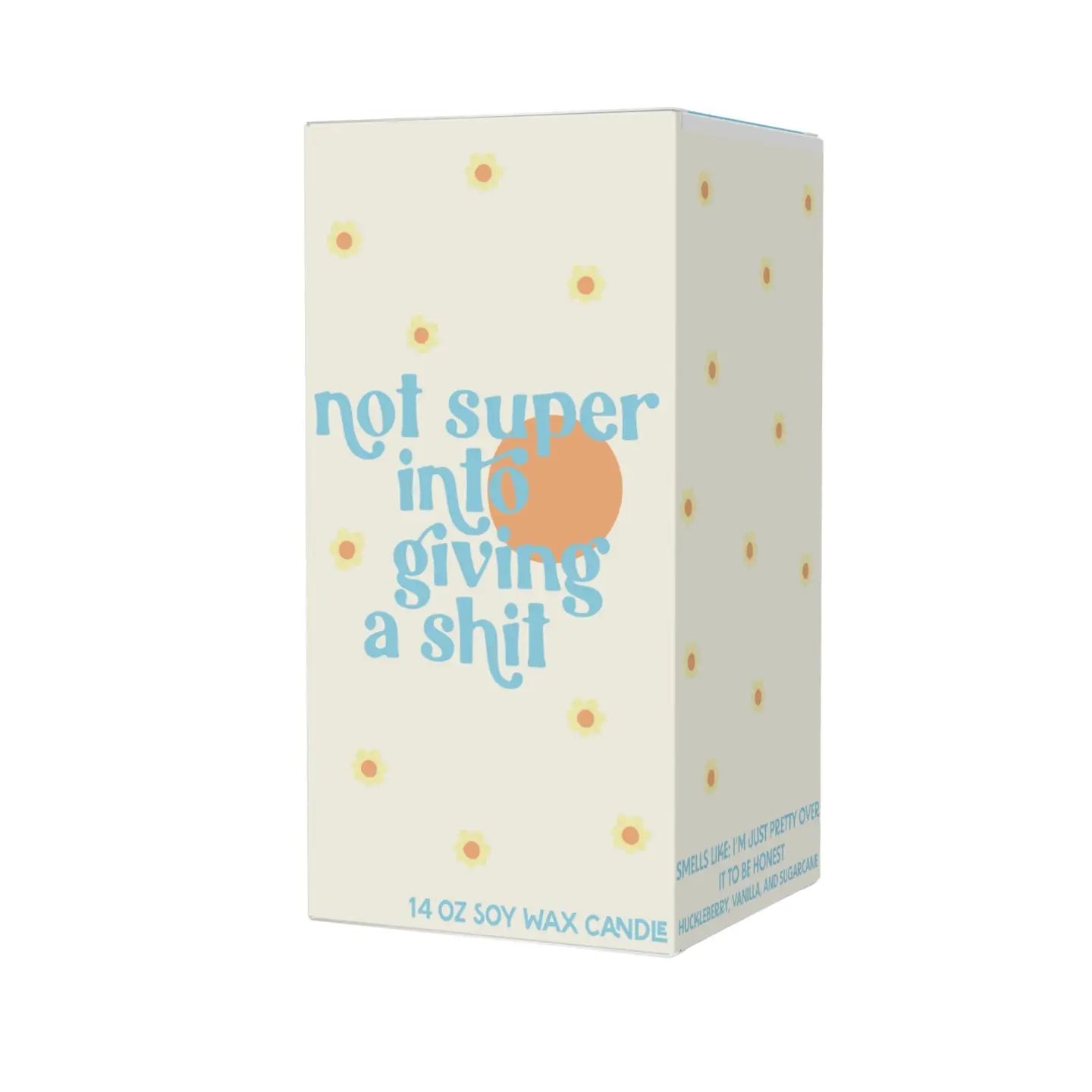 Not Super Into Giving A Shit | Candle